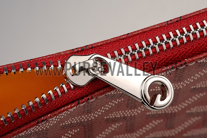 Goyard Large Pouch Dark Red