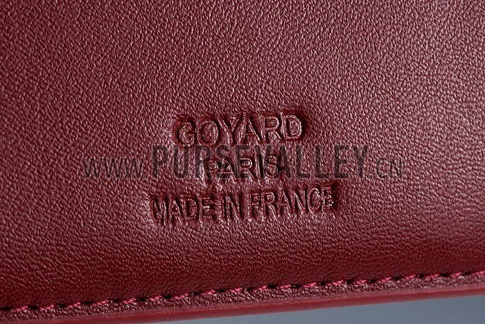 Goyard Dark Red Wallet 18926586