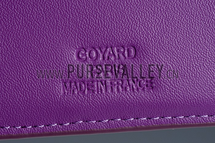 Goyard Purple Passport Cover 18926620