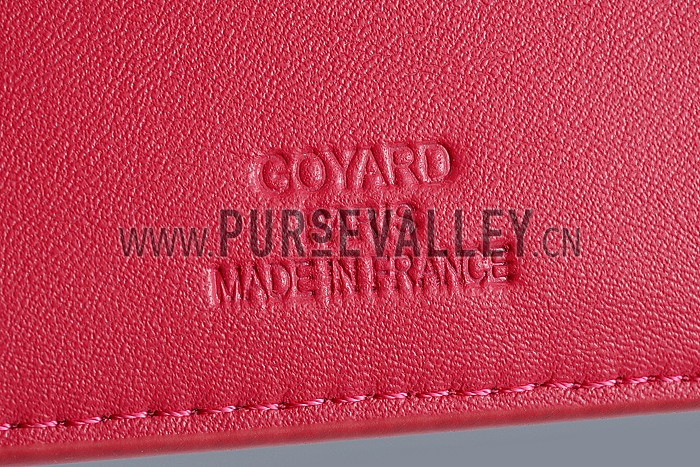 Goyard Fuchsia Passport Cover 18926622