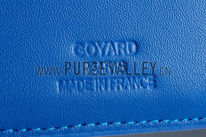 Goyard Blue Passport Cover 18926611