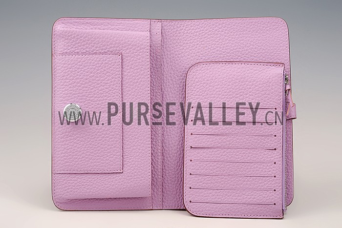 Hermes Dogon Wallet Pink 18926639