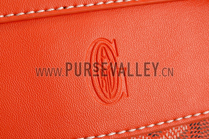 Goyard Boeing Orange Travel Bag 18926672