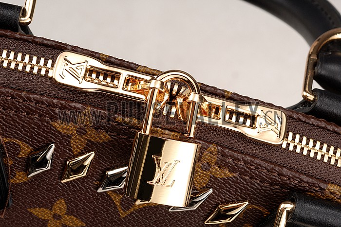 Louis Vuitton Monogram Canvas Studded Alma BB 18926684