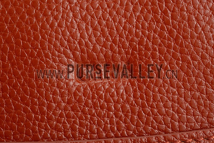 Chloe Marcie Satchel Crossbody Bag Dark Brow