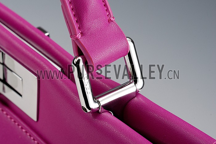 Fendi Peekaboo Medium Magenta Bag