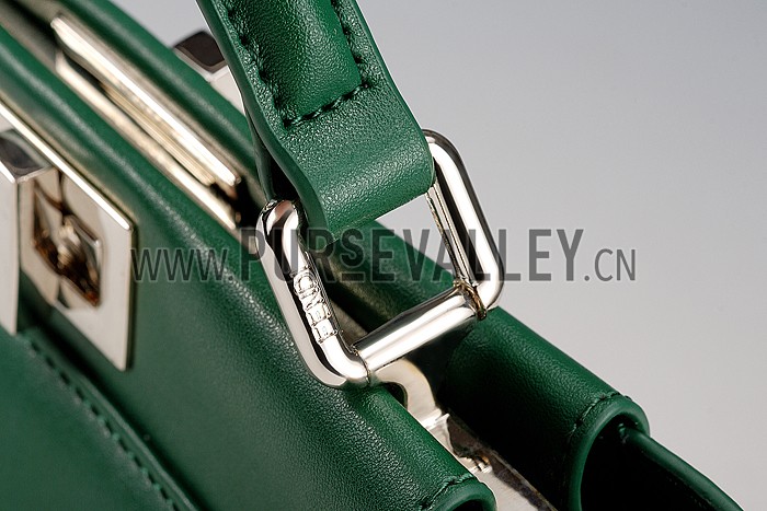 Fendi Peekaboo Mini Green Bag