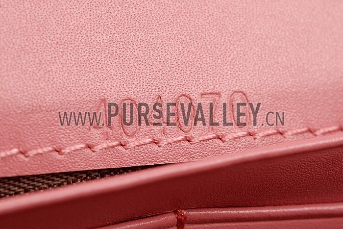 Gucci Pink Blooms Supreme Canvas Wallet