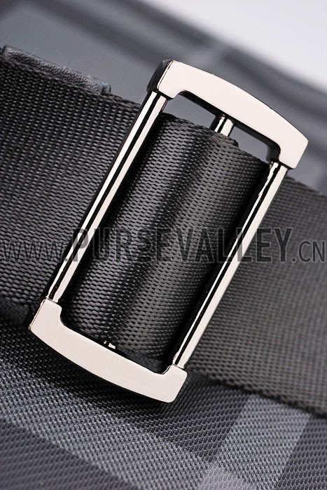 Burberry Small Check Crossbody Zipped Top Bag