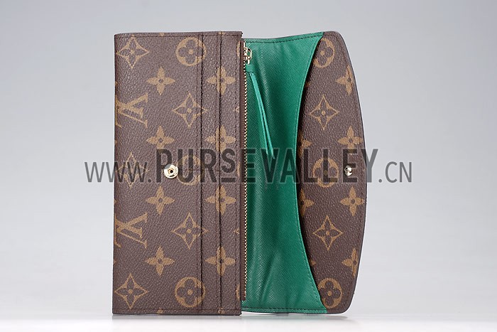 Louis Vuitton Emily Green Wallet
