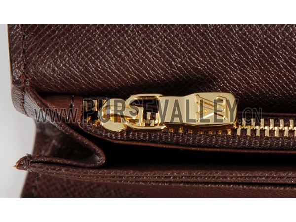 Louis Vuitton Damier Checkbook Wallet