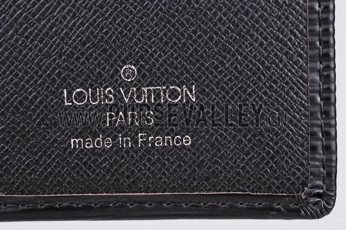 Louis Vuitton Brazza Wallet Black Epi Leather
