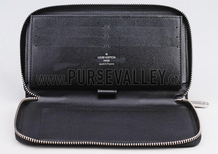 Louis Vuitton Zippy Wallet Black Epi Leather