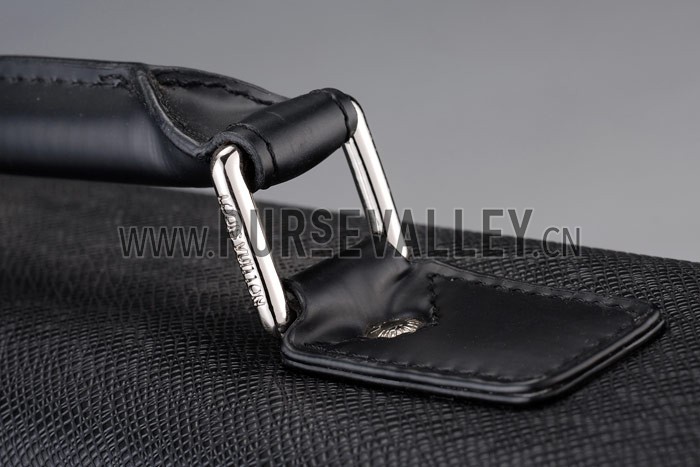 Louis Vuitton Robusto 2 Compartments Taiga Leather Black