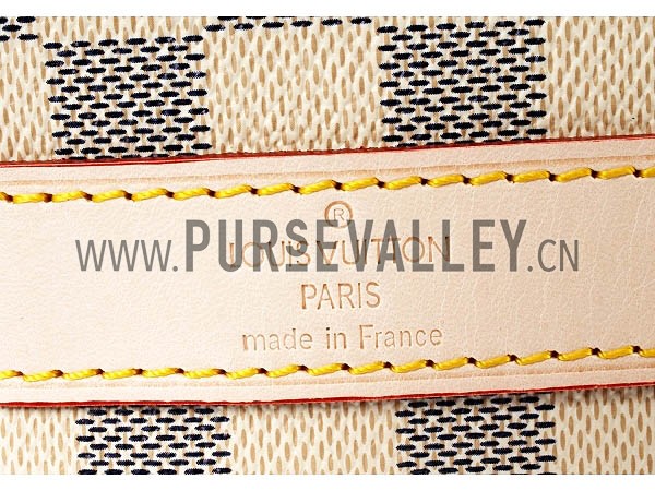 Louis Vuitton Damier Azur Keepall 55 With Shoulder Strap