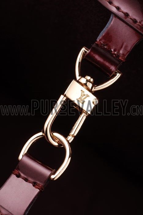 Louis Vuitton Monogram Vernis Wilshire MM Purple