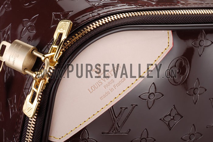 Louis Vuitton Brown Vernis Pegase 55