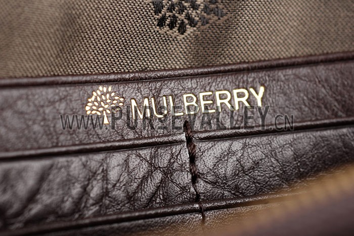 Mulberry Long Locked Purse Brown