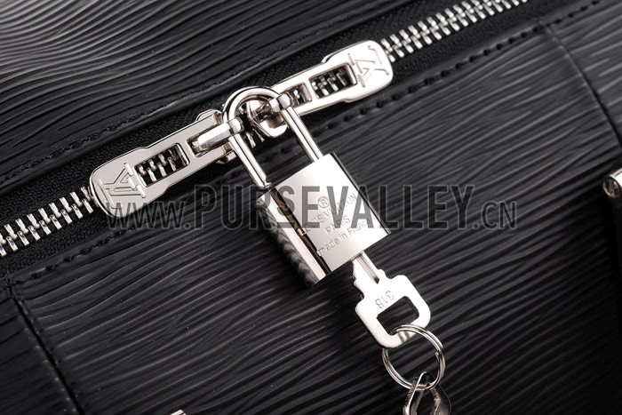 Louis Vuitton Epi Leather Keepall 45 Black