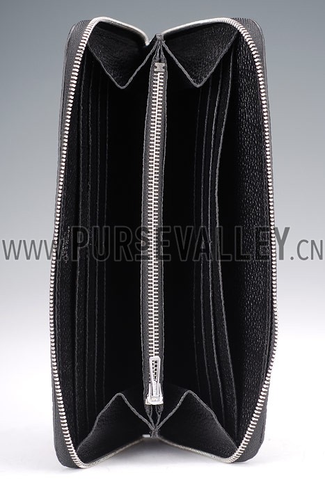 Hermes Azap Long Wallet Black