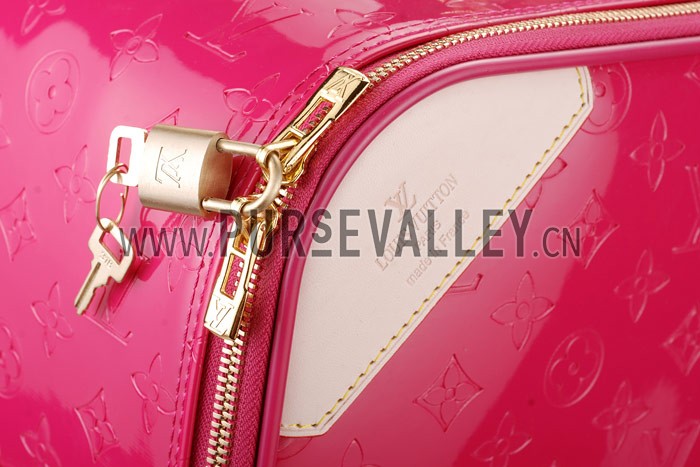 Louis Vuitton Pink Vernis Pegase 55