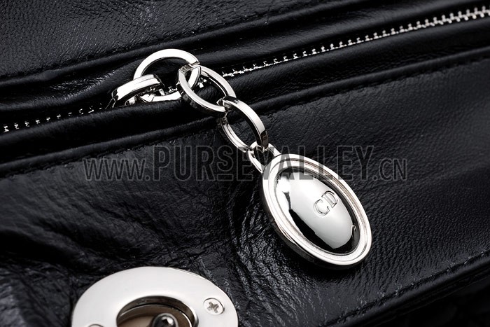 Dior Medium Lady Cannage Bag Black