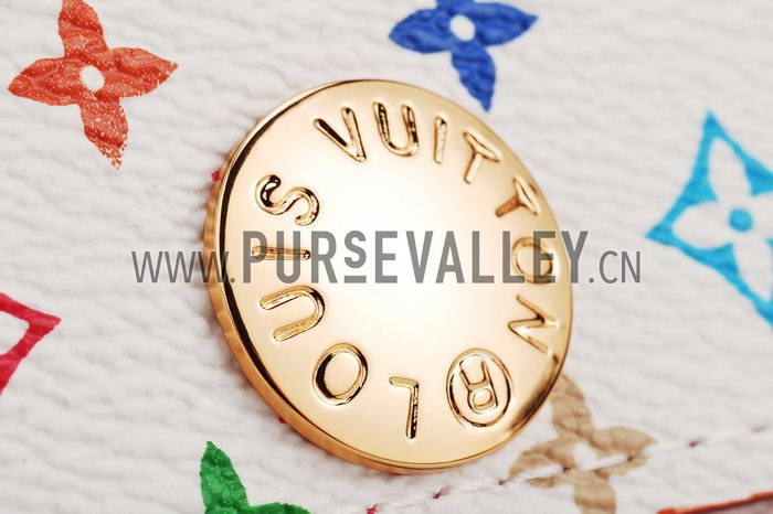 Louis Vuitton Sarah Wallet White Murakami