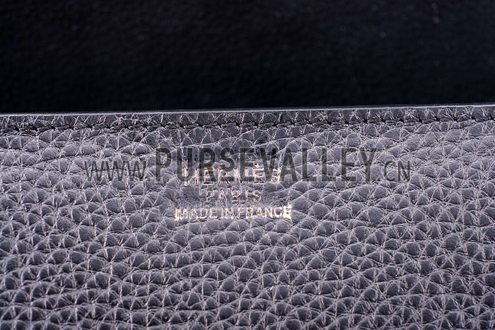 Hermes Constance Black with Golden Buckle