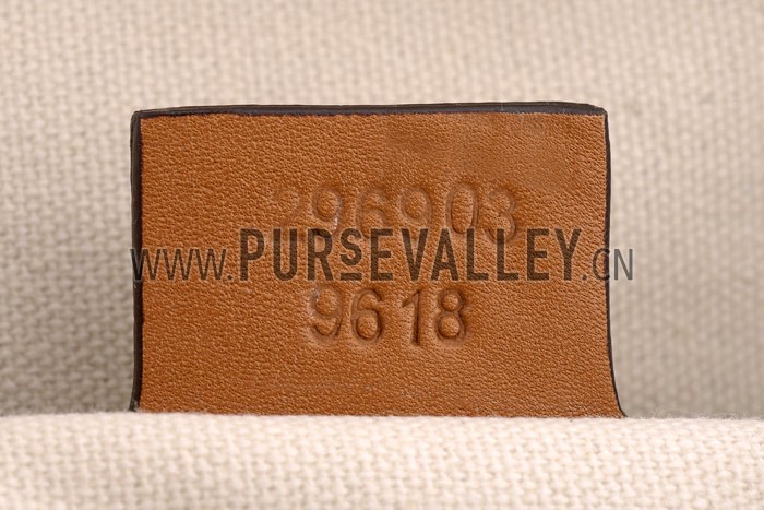 Gucci Duilio Brogue Tan Leather Tote