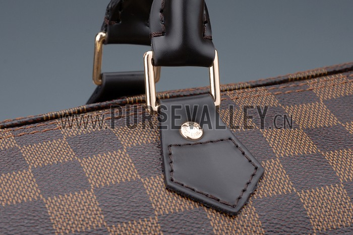 Louis Vuitton Damier Speedy 35 with Shoulder Strap