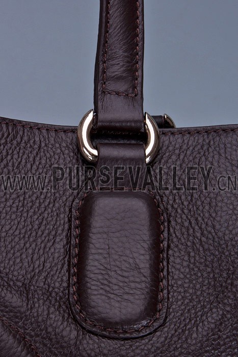 Gucci Soho Dark Brown Leather Working Tote