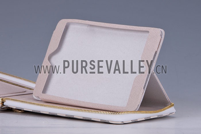 Louis Vuitton Damier Azure Mini iPad Clutch with Hand Strap