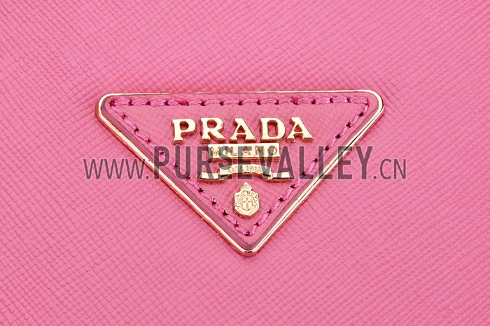 Prada Saffiano Medium Promenade Tote Pink