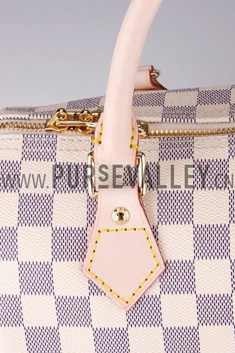 Louis Vuitton Damier Azur Speedy 25 with Shoulder Strap