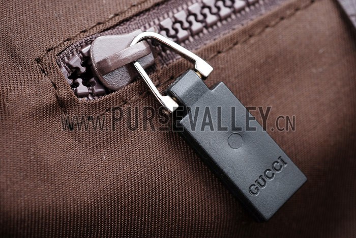 Gucci Canvas Overall Small Messenger Bag Beige