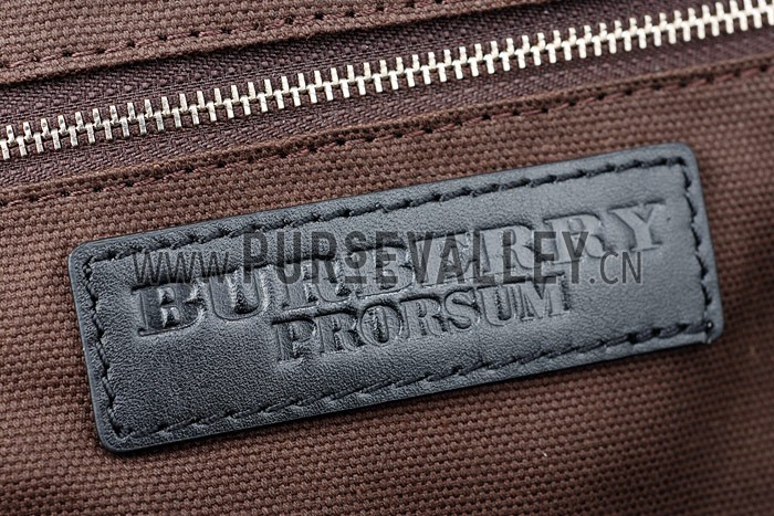 Burberry Bridle House Check Sling Bag Black