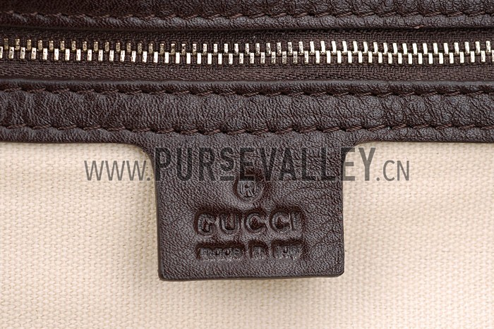 Gucci Soho Medium Shoulder Bag Dark Brown