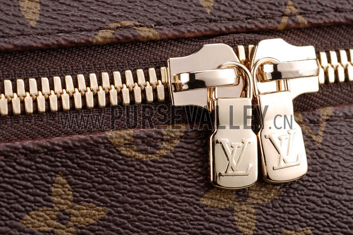 Louis Vuitton Monogram Macassar Weekender Beaubourg MM