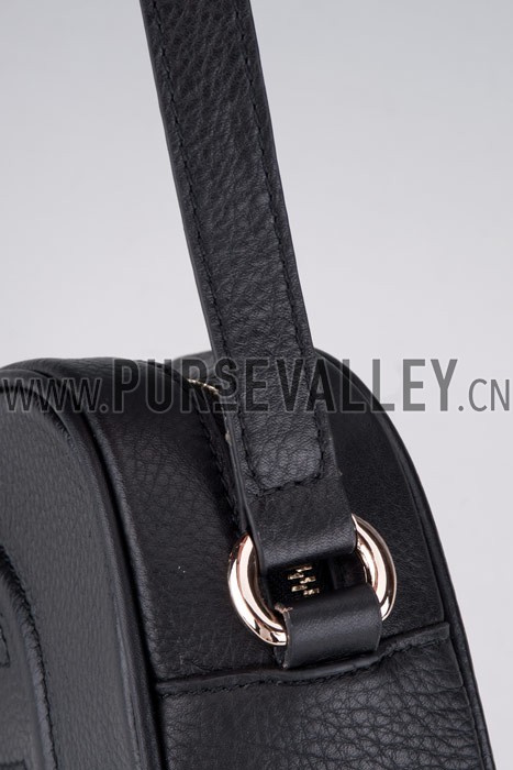 Gucci Soho Disco Shoulder Strap Bag Black