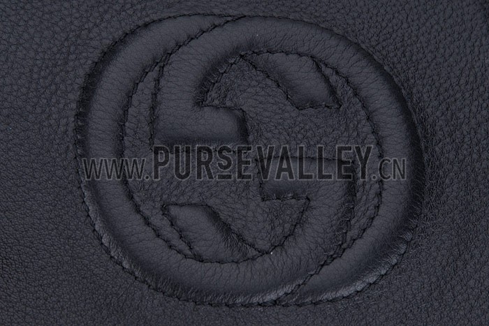 Gucci Soho Mini Shoulder Strap Bag Black