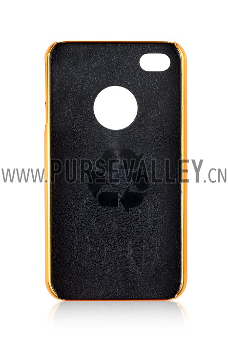 Louis Vuitton Damier Azur Back Cover Case for iPhone 4