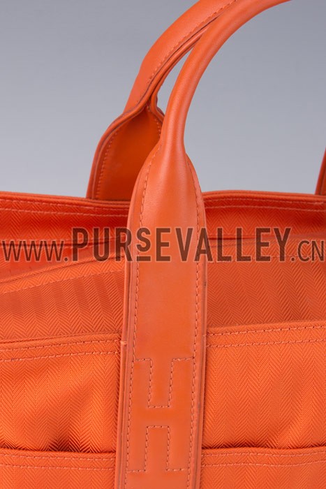 Hermes Deauville Tote Bag Orange