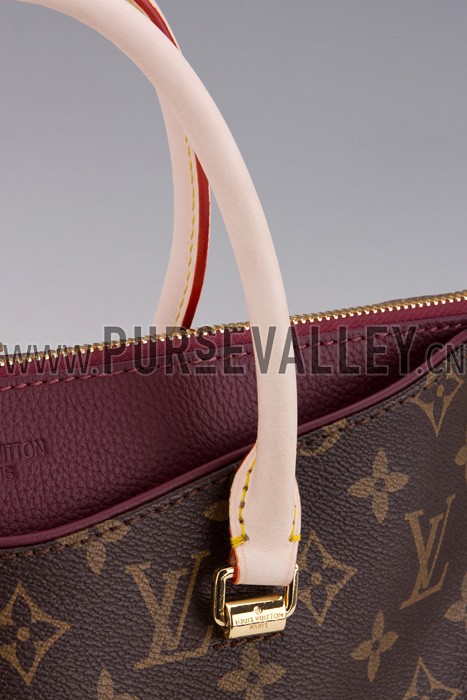 Louis Vuitton Monogram Pallas Dark Red GM