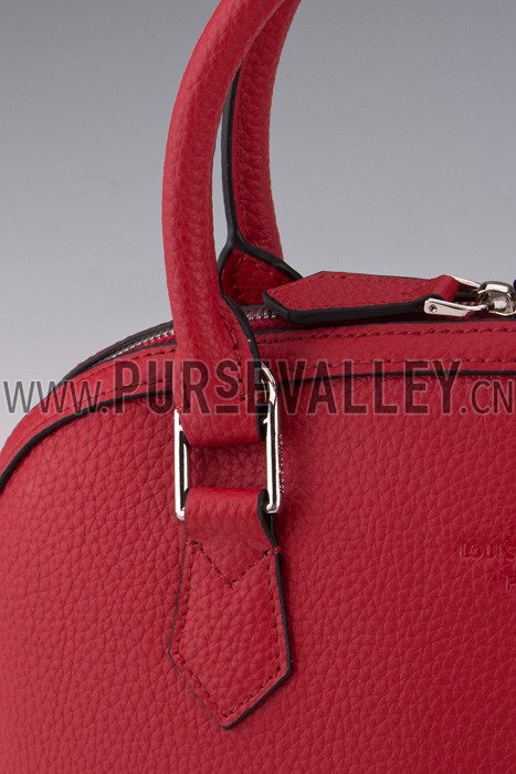 Louis Vuitton Alma in Taurillon Leather Red MM
