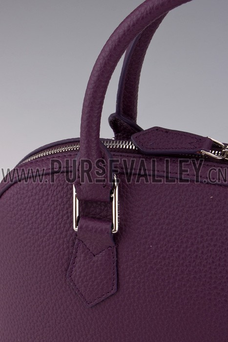 Louis Vuitton Alma in Taurillon Leather Purple MM