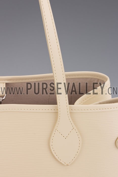 Louis Vuitton Neverfull MM Epi Leather Beige