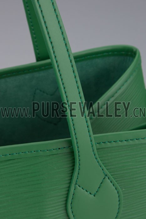 Louis Vuitton Neverfull MM Epi Leather Green