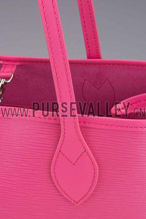 Louis Vuitton Neverfull MM Epi Leather Pink