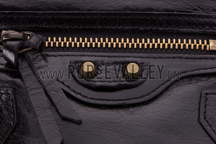 Balenciaga Giant Envelope Wallet Black