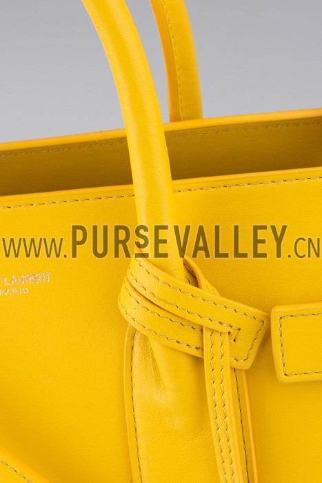 Saint Laurent Sac de Jour Yellow